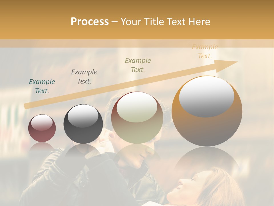 Globe Downtown Grey PowerPoint Template