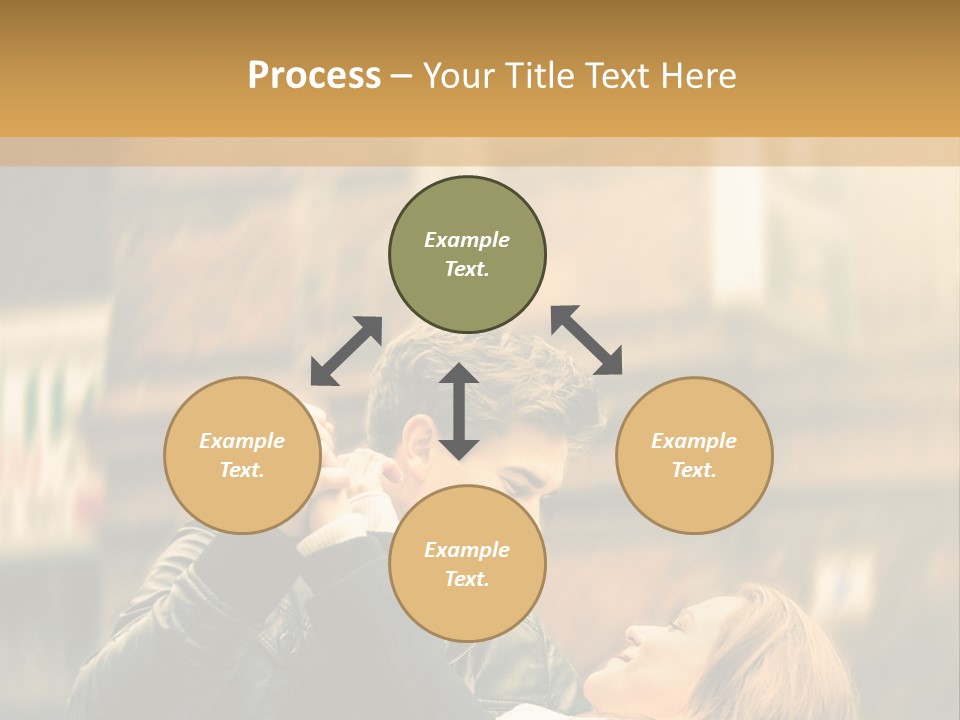 Globe Downtown Grey PowerPoint Template