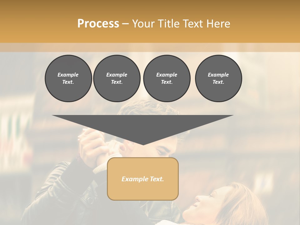 Globe Downtown Grey PowerPoint Template