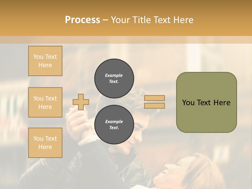 Globe Downtown Grey PowerPoint Template