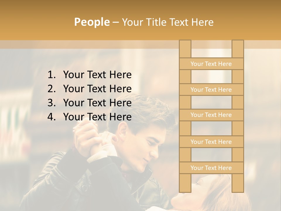 Globe Downtown Grey PowerPoint Template