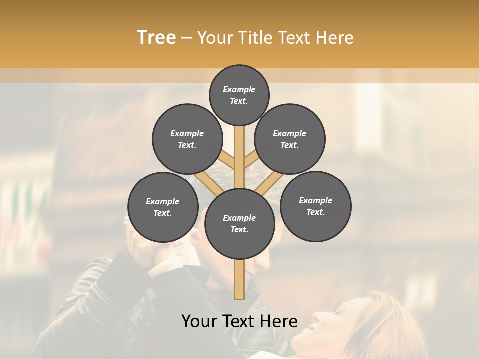 Globe Downtown Grey PowerPoint Template