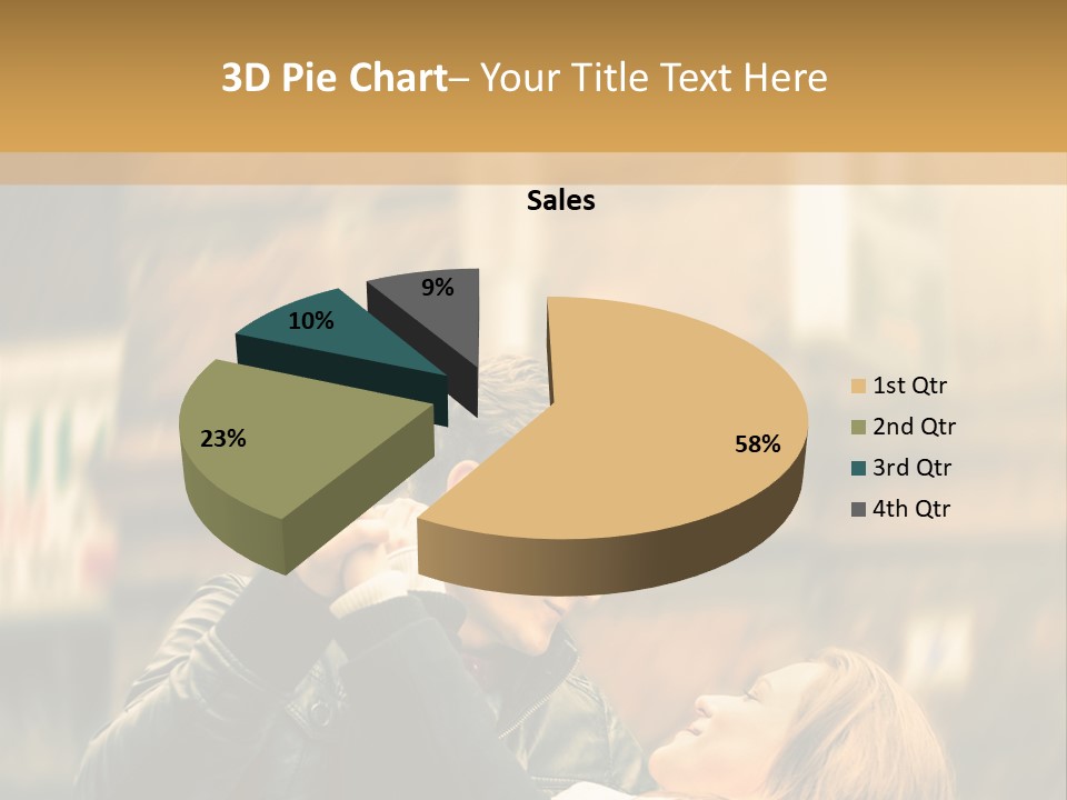 Globe Downtown Grey PowerPoint Template
