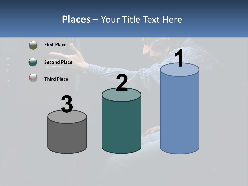 Black High Cityscape PowerPoint Template