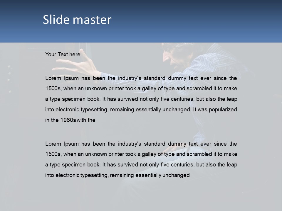 Black High Cityscape PowerPoint Template