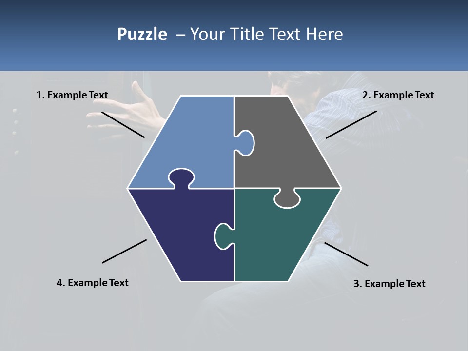 Black High Cityscape PowerPoint Template