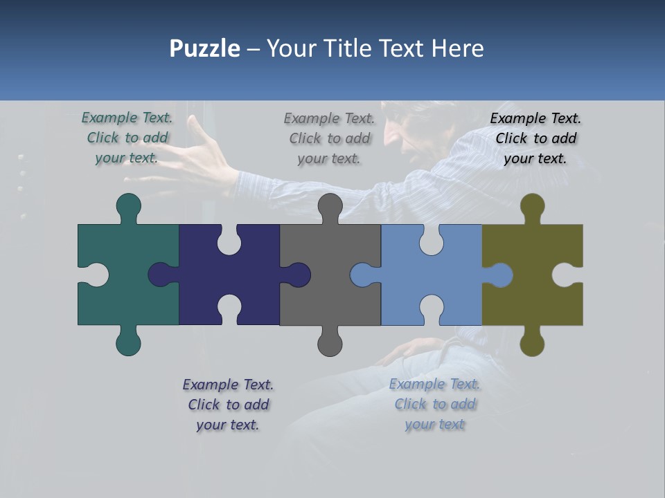 Black High Cityscape PowerPoint Template