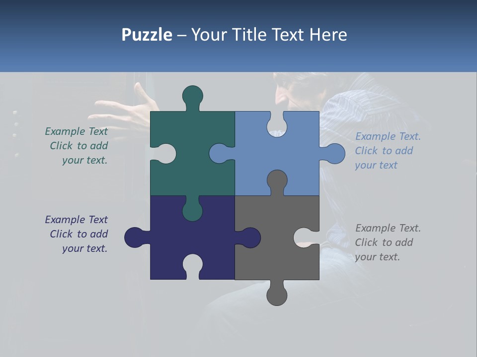 Black High Cityscape PowerPoint Template