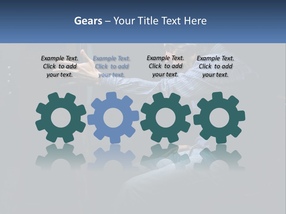 Black High Cityscape PowerPoint Template