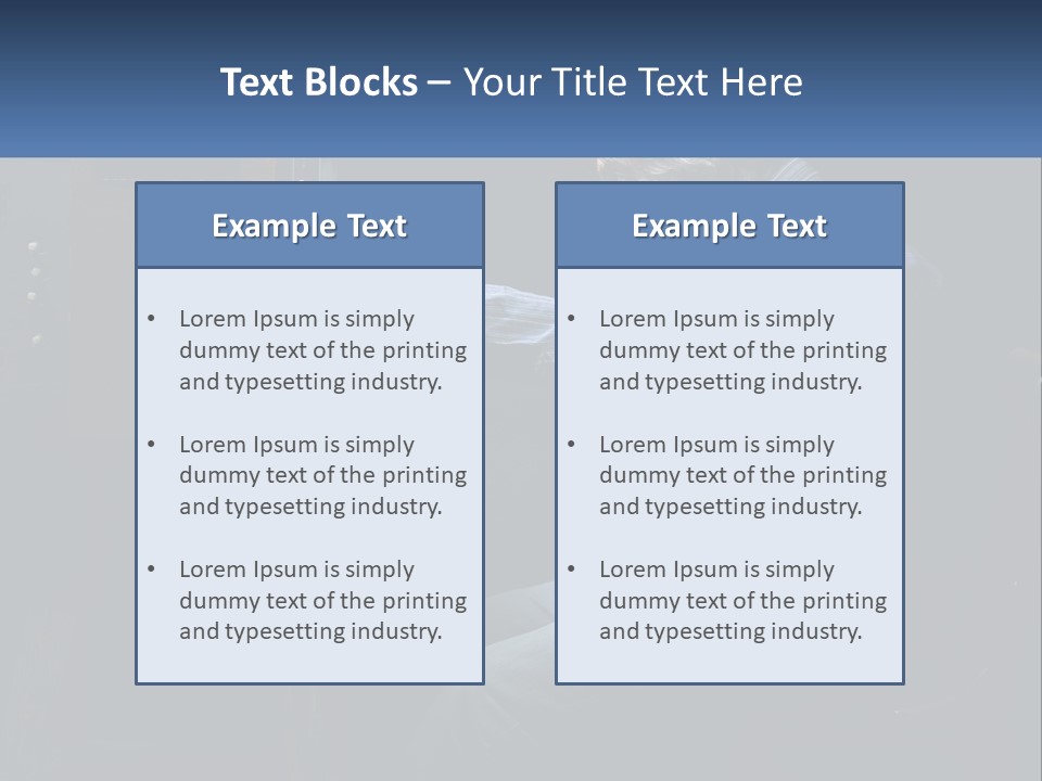 Black High Cityscape PowerPoint Template