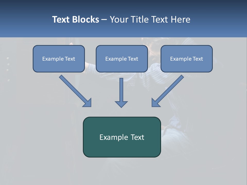 Black High Cityscape PowerPoint Template