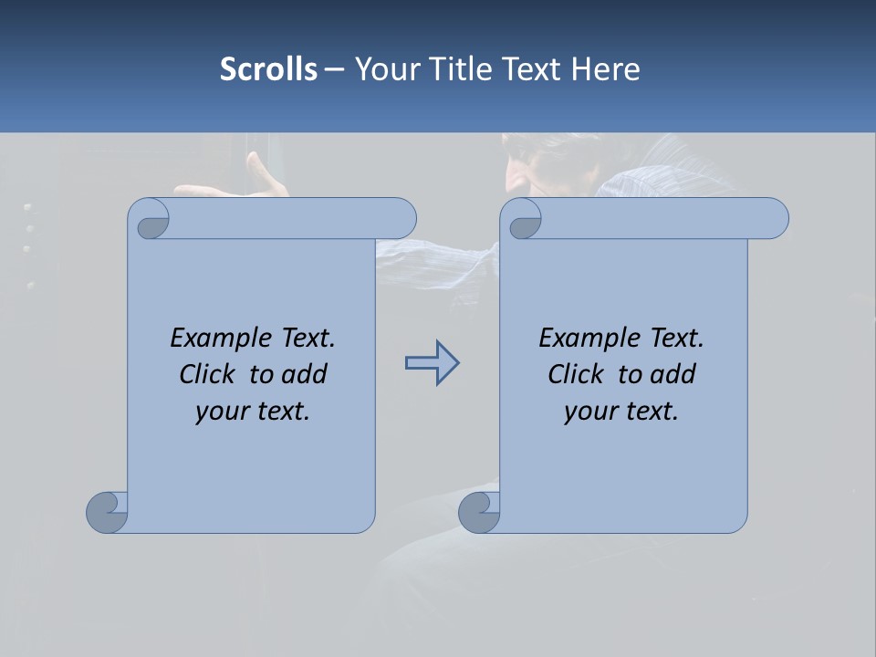 Black High Cityscape PowerPoint Template