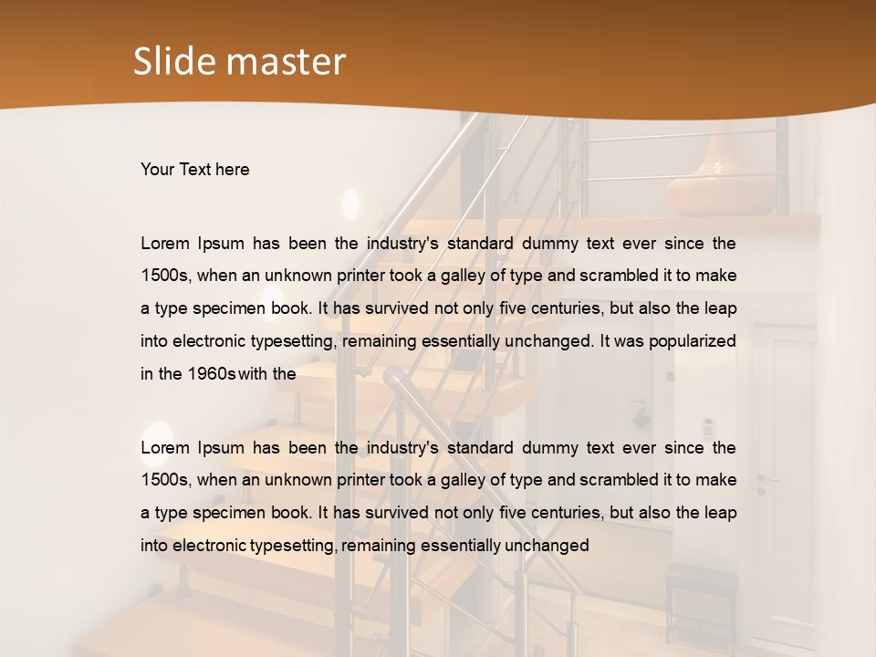 Metropolis Structure Globe PowerPoint Template