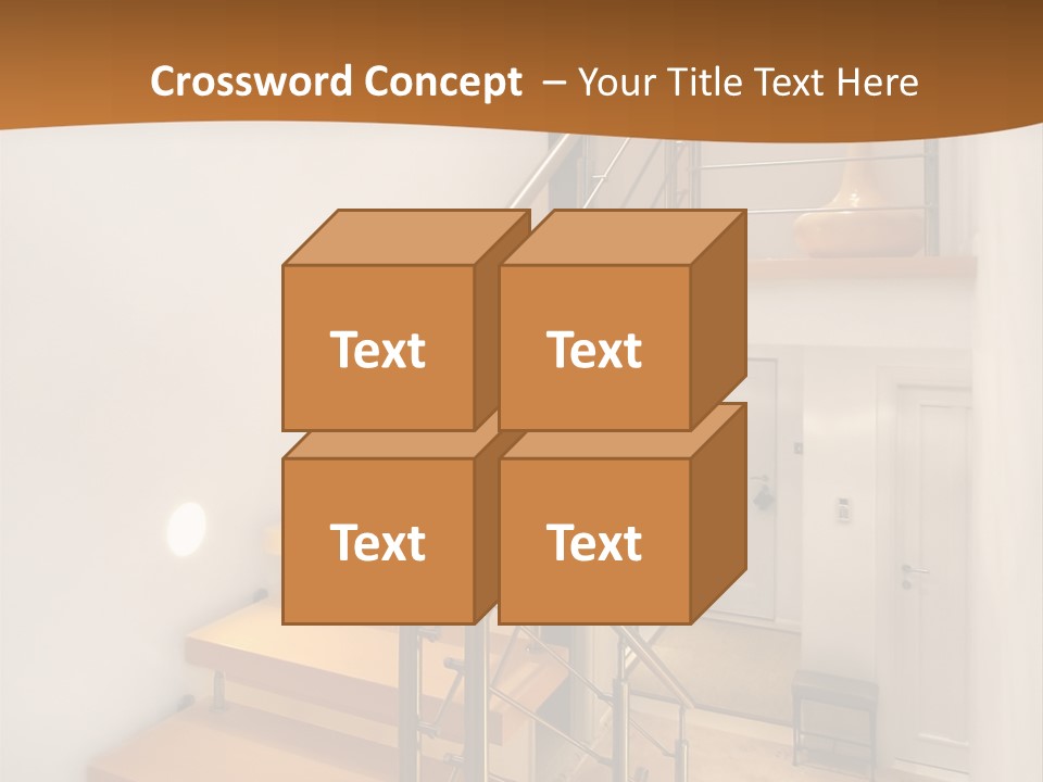 Metropolis Structure Globe PowerPoint Template