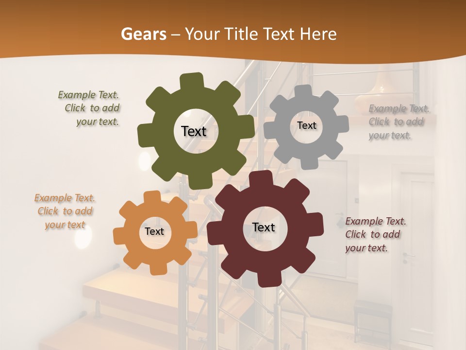Metropolis Structure Globe PowerPoint Template