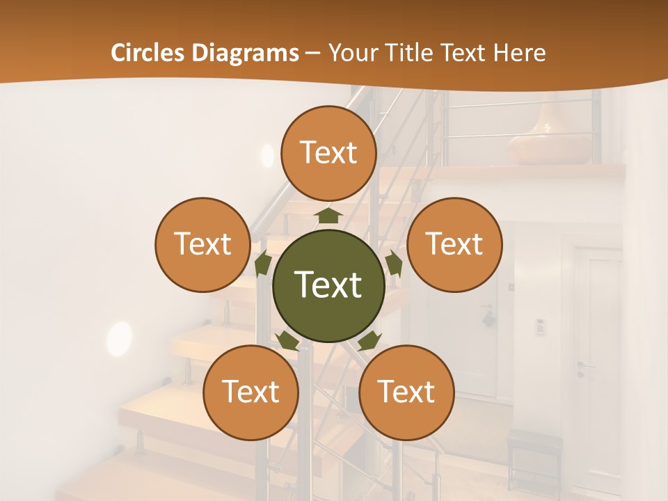 Metropolis Structure Globe PowerPoint Template