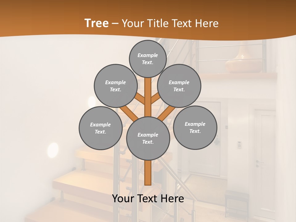 Metropolis Structure Globe PowerPoint Template