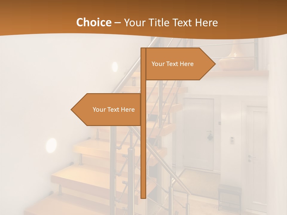 Metropolis Structure Globe PowerPoint Template