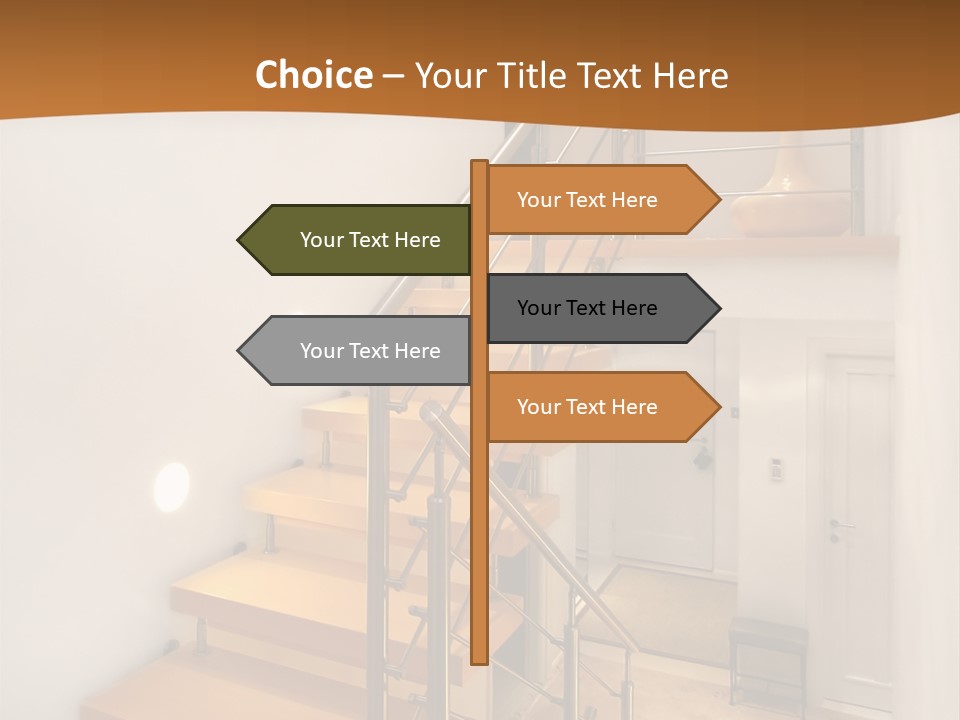 Metropolis Structure Globe PowerPoint Template