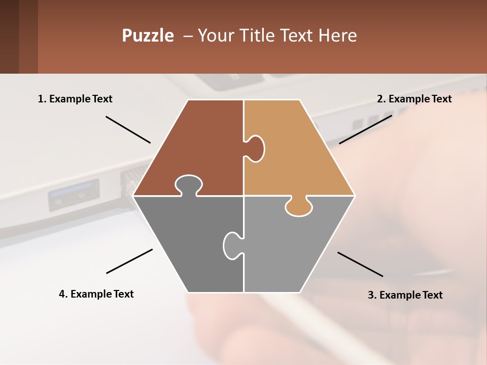 Abstract Cityscape Globe PowerPoint Template
