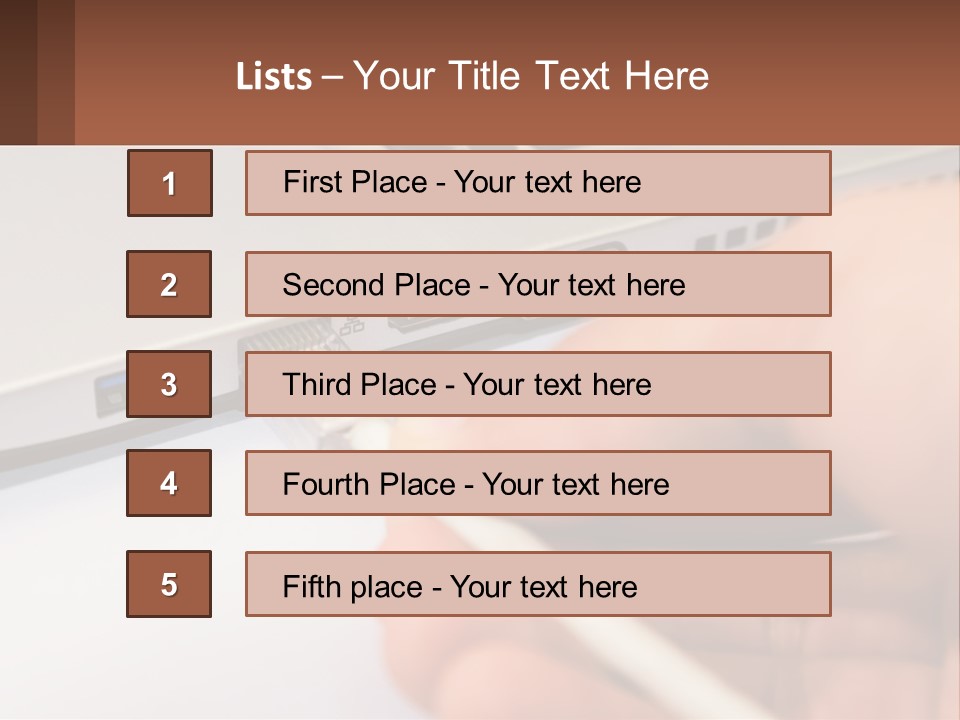 Abstract Cityscape Globe PowerPoint Template