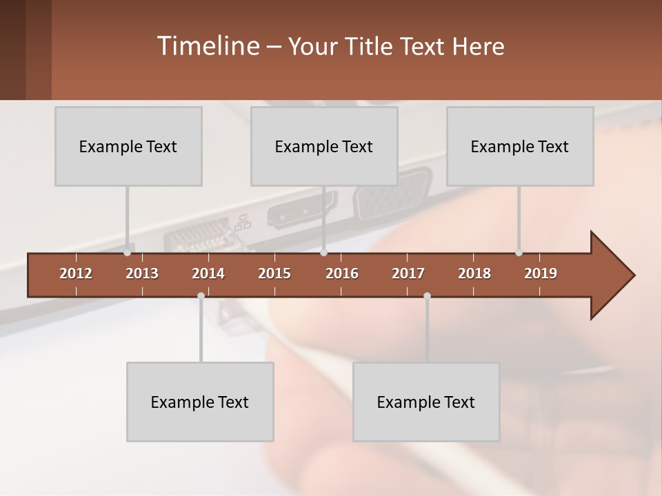 Abstract Cityscape Globe PowerPoint Template