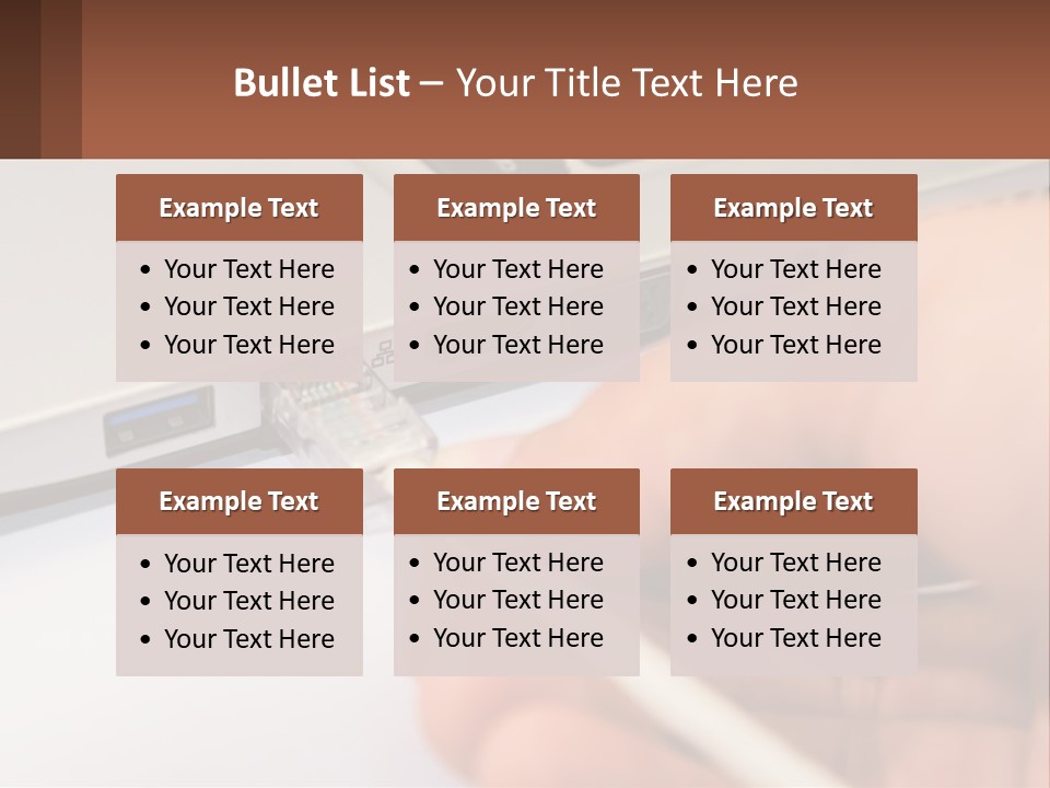 Abstract Cityscape Globe PowerPoint Template
