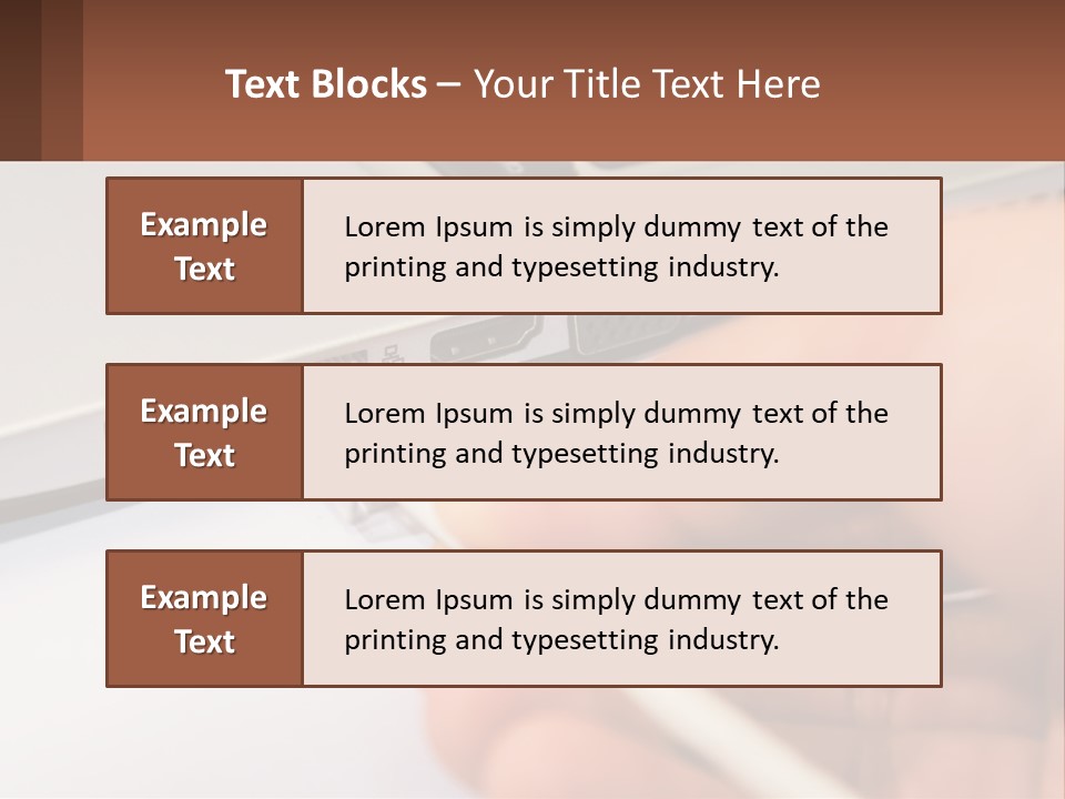 Abstract Cityscape Globe PowerPoint Template