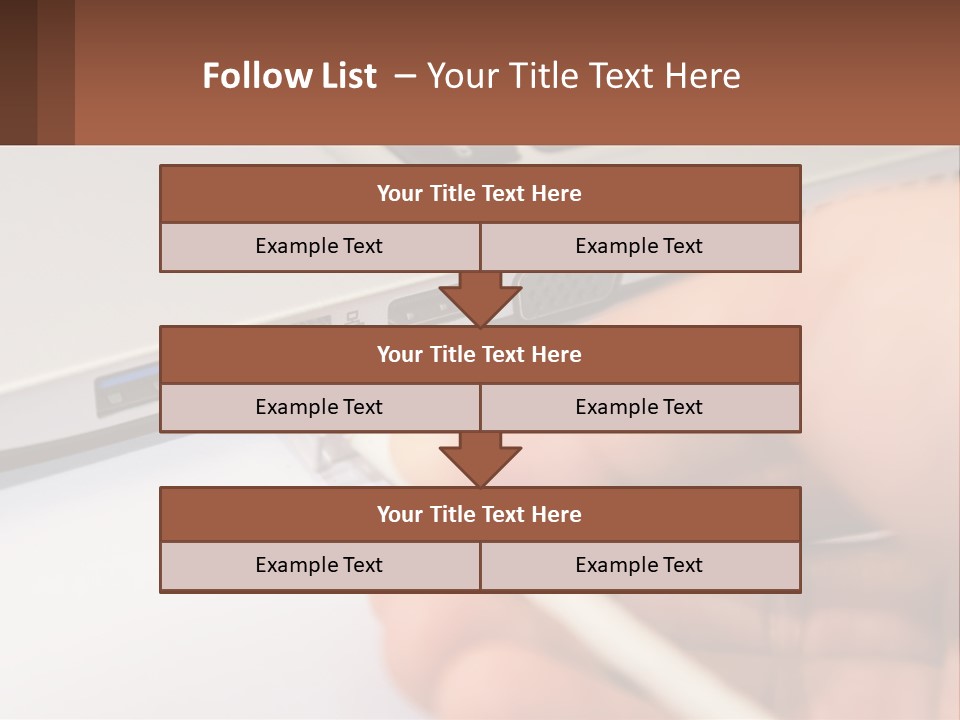 Abstract Cityscape Globe PowerPoint Template