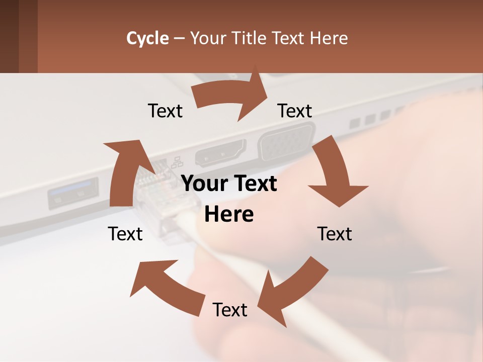 Abstract Cityscape Globe PowerPoint Template