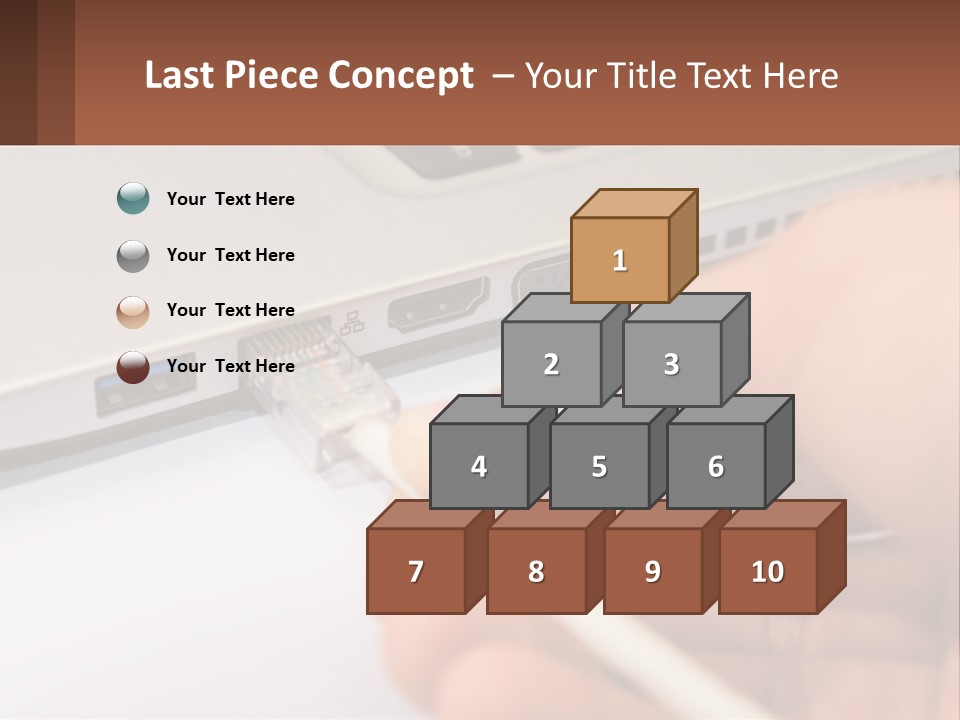 Abstract Cityscape Globe PowerPoint Template