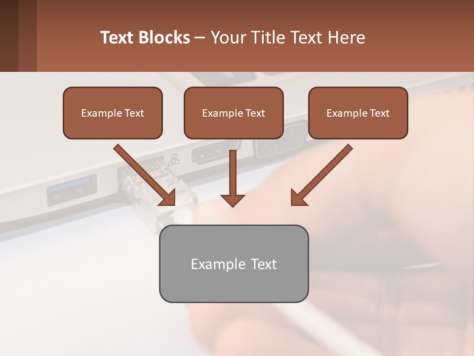 Abstract Cityscape Globe PowerPoint Template