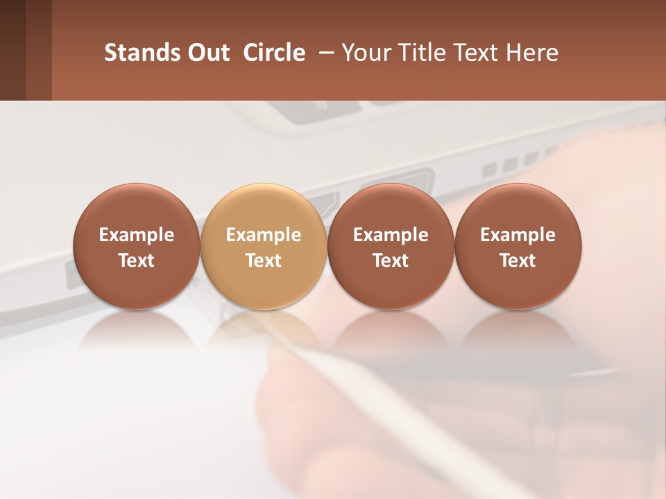 Abstract Cityscape Globe PowerPoint Template