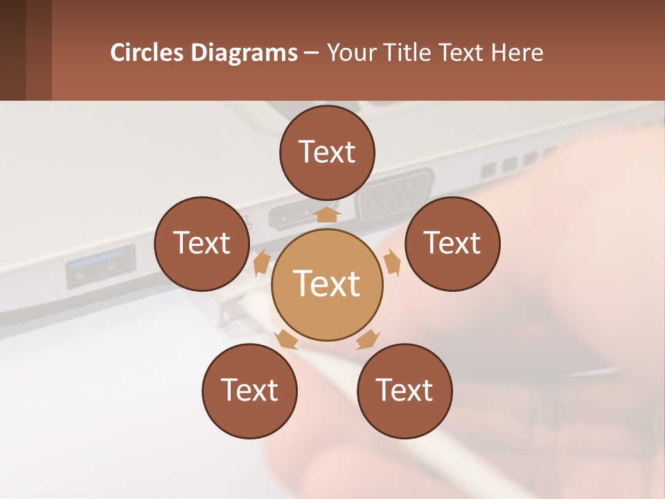 Abstract Cityscape Globe PowerPoint Template