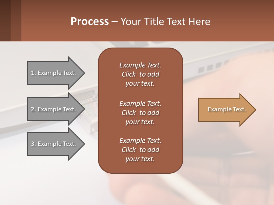 Abstract Cityscape Globe PowerPoint Template