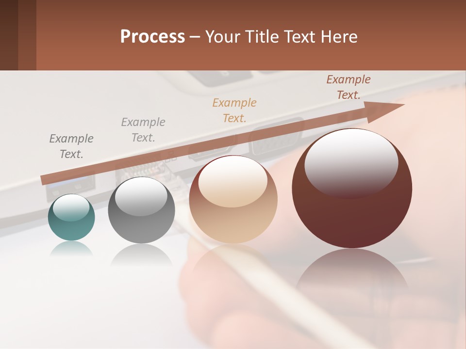 Abstract Cityscape Globe PowerPoint Template