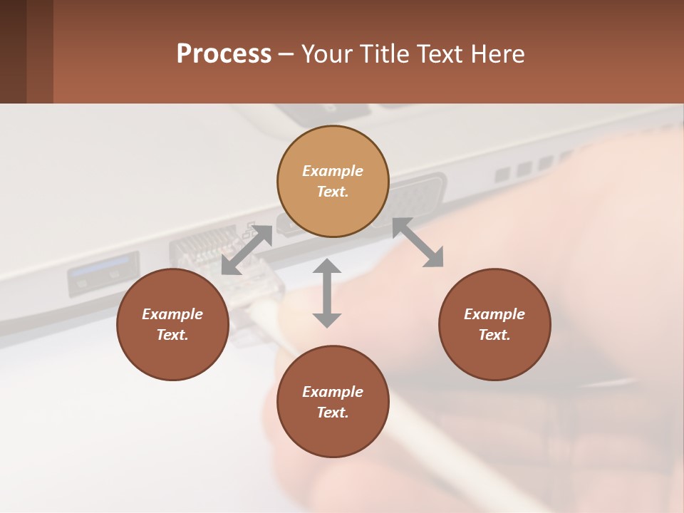 Abstract Cityscape Globe PowerPoint Template
