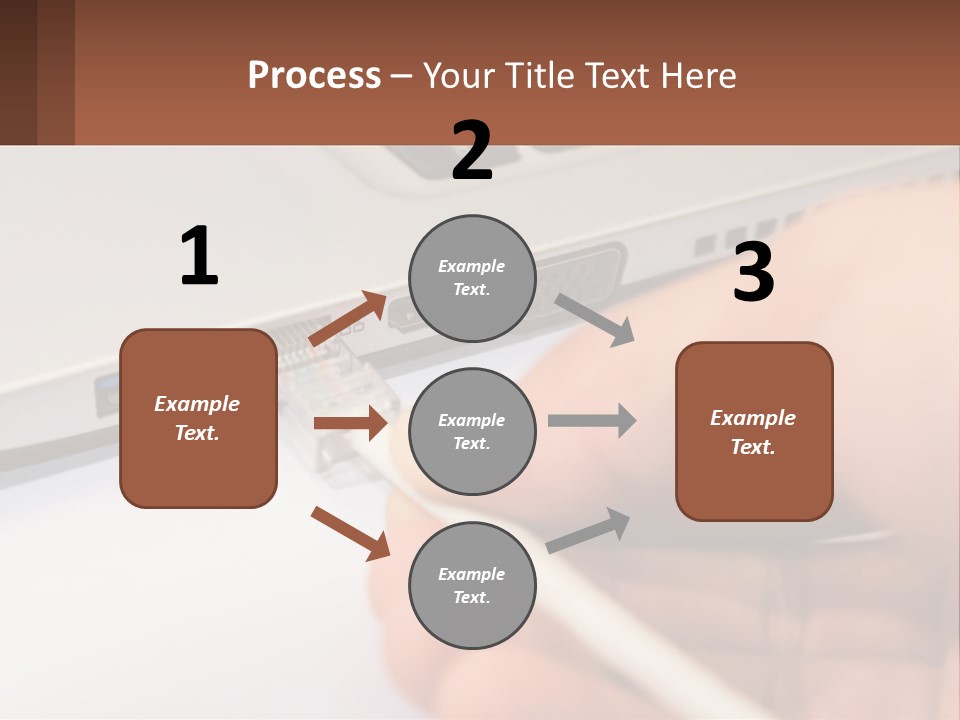 Abstract Cityscape Globe PowerPoint Template