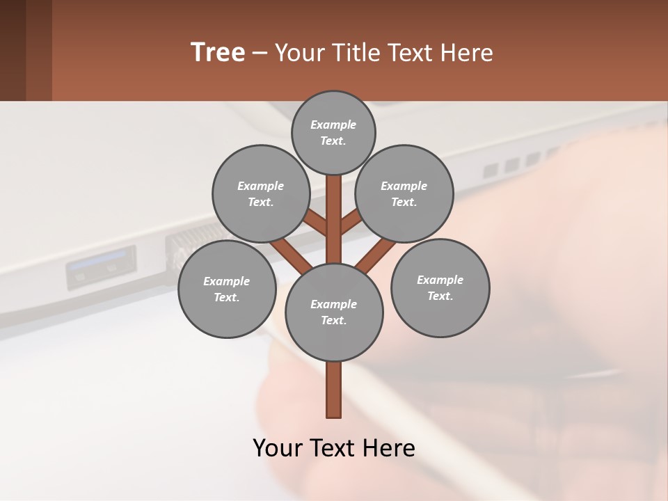 Abstract Cityscape Globe PowerPoint Template