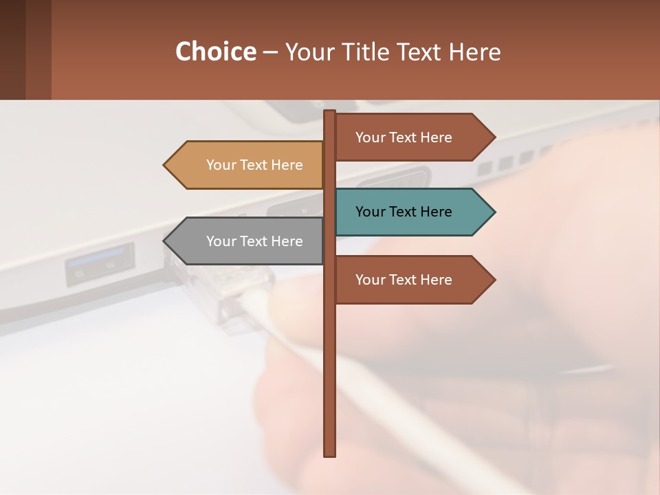 Abstract Cityscape Globe PowerPoint Template