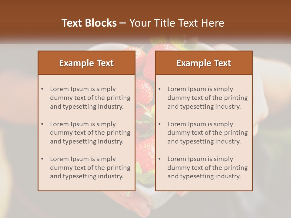 Illustration Big Shape PowerPoint Template