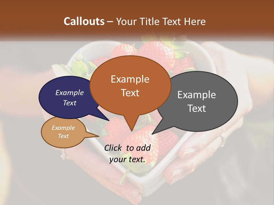 Illustration Big Shape PowerPoint Template