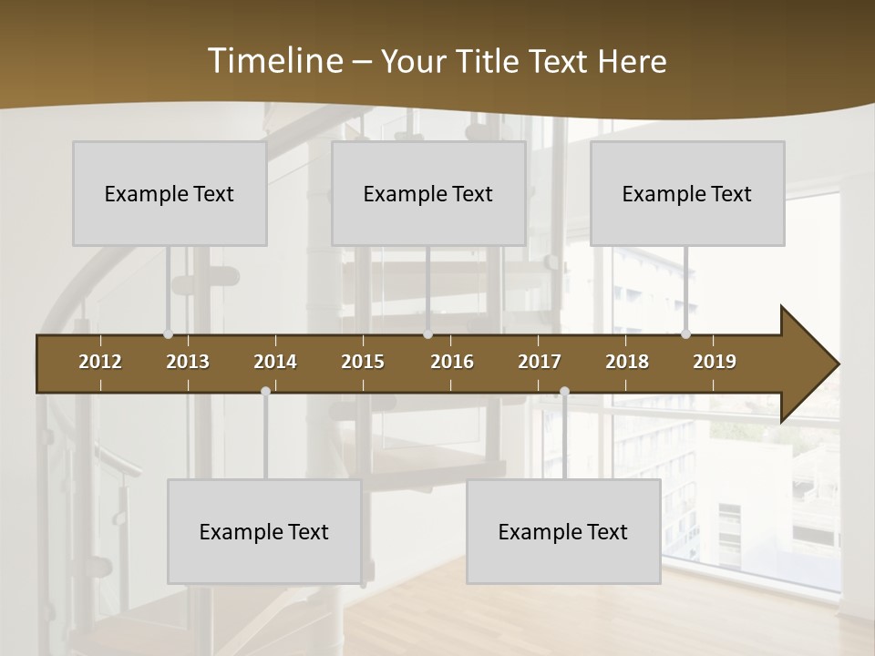 Black View Cityscape PowerPoint Template