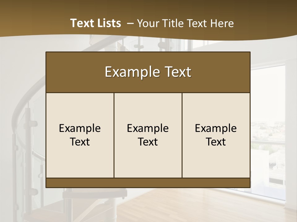 Black View Cityscape PowerPoint Template