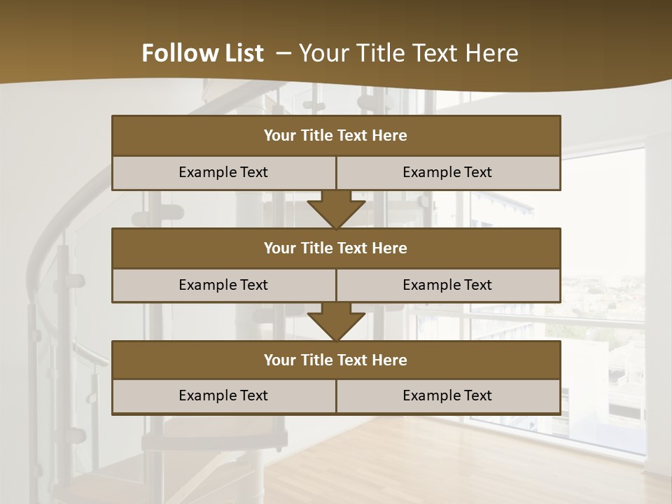 Black View Cityscape PowerPoint Template
