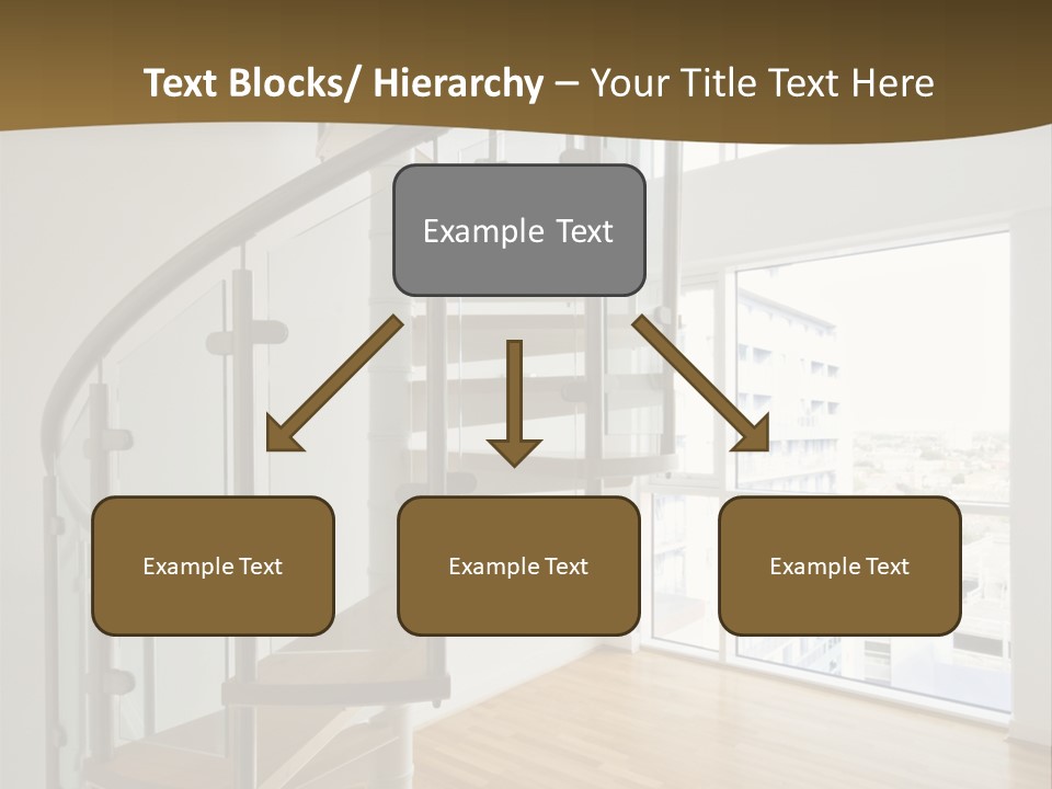 Black View Cityscape PowerPoint Template