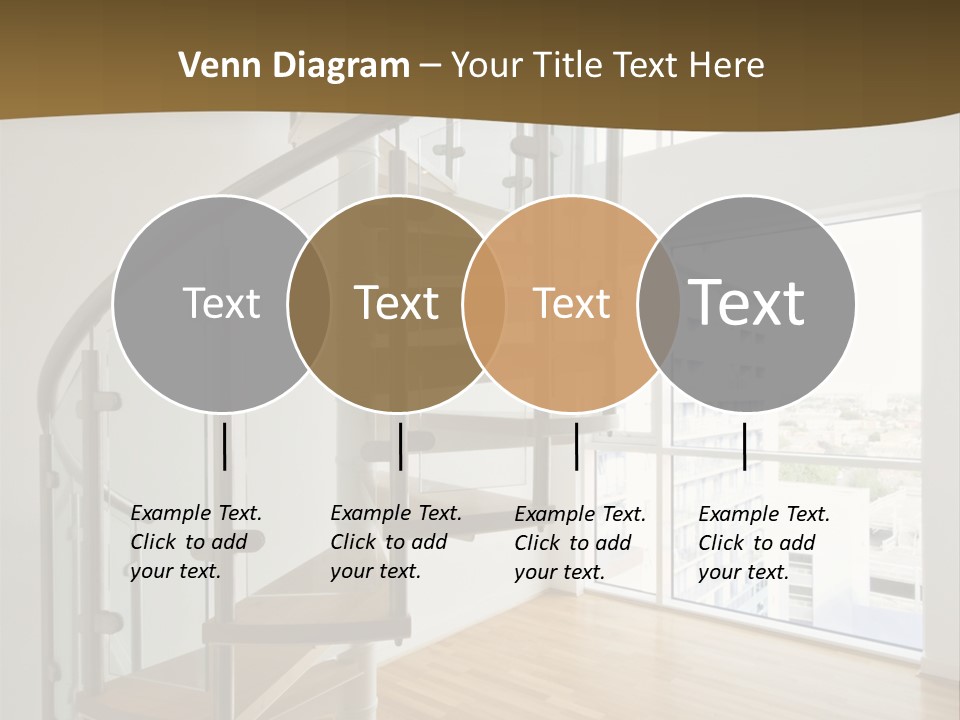 Black View Cityscape PowerPoint Template
