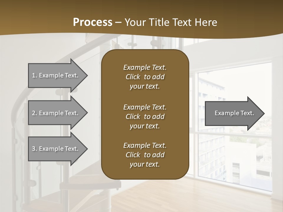 Black View Cityscape PowerPoint Template