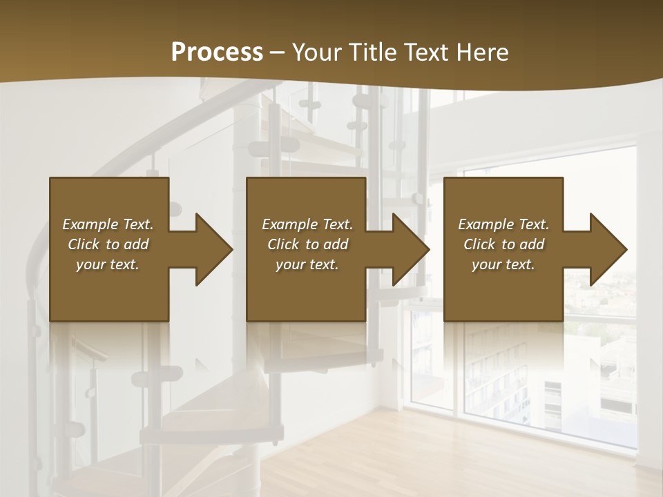 Black View Cityscape PowerPoint Template