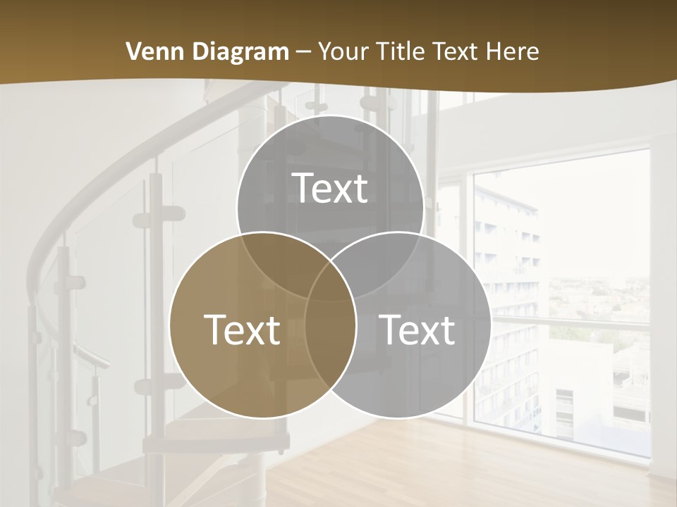 Black View Cityscape PowerPoint Template